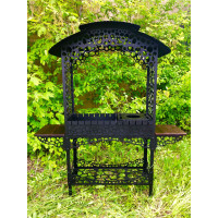 Мангал PRESTIGE на 13 шампурів та підставкою під казан