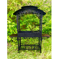 Мангал PRESTIGE на 13 шампурів та підставкою під казан