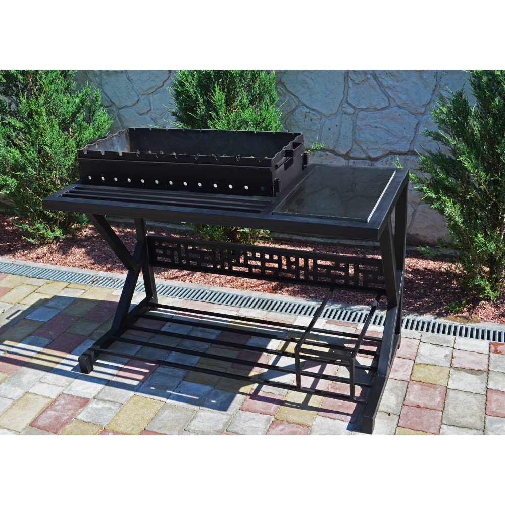 Мангал ЛОФТ на 12 шампурів