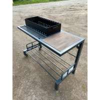 Мангал Лофт 4 мм на 12 шампурів (розбірний)