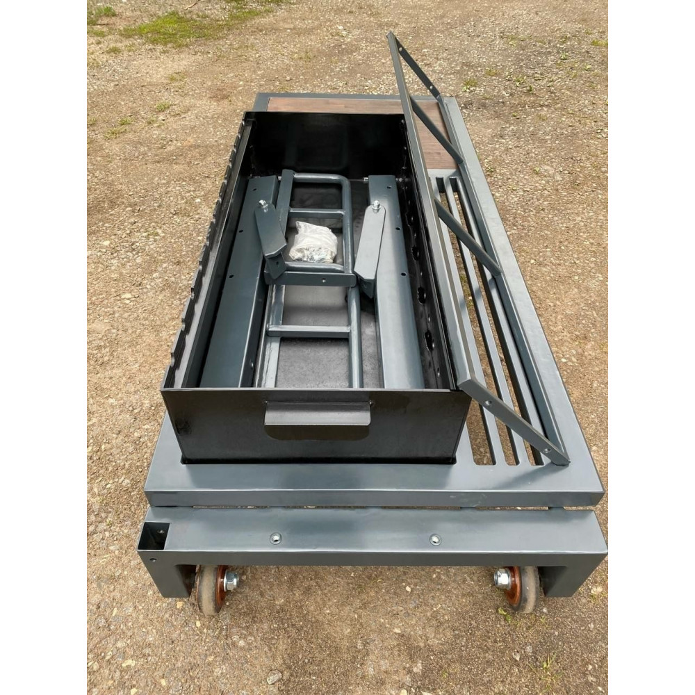 Мангал Лофт 4 мм на 12 шампурів (розбірний)