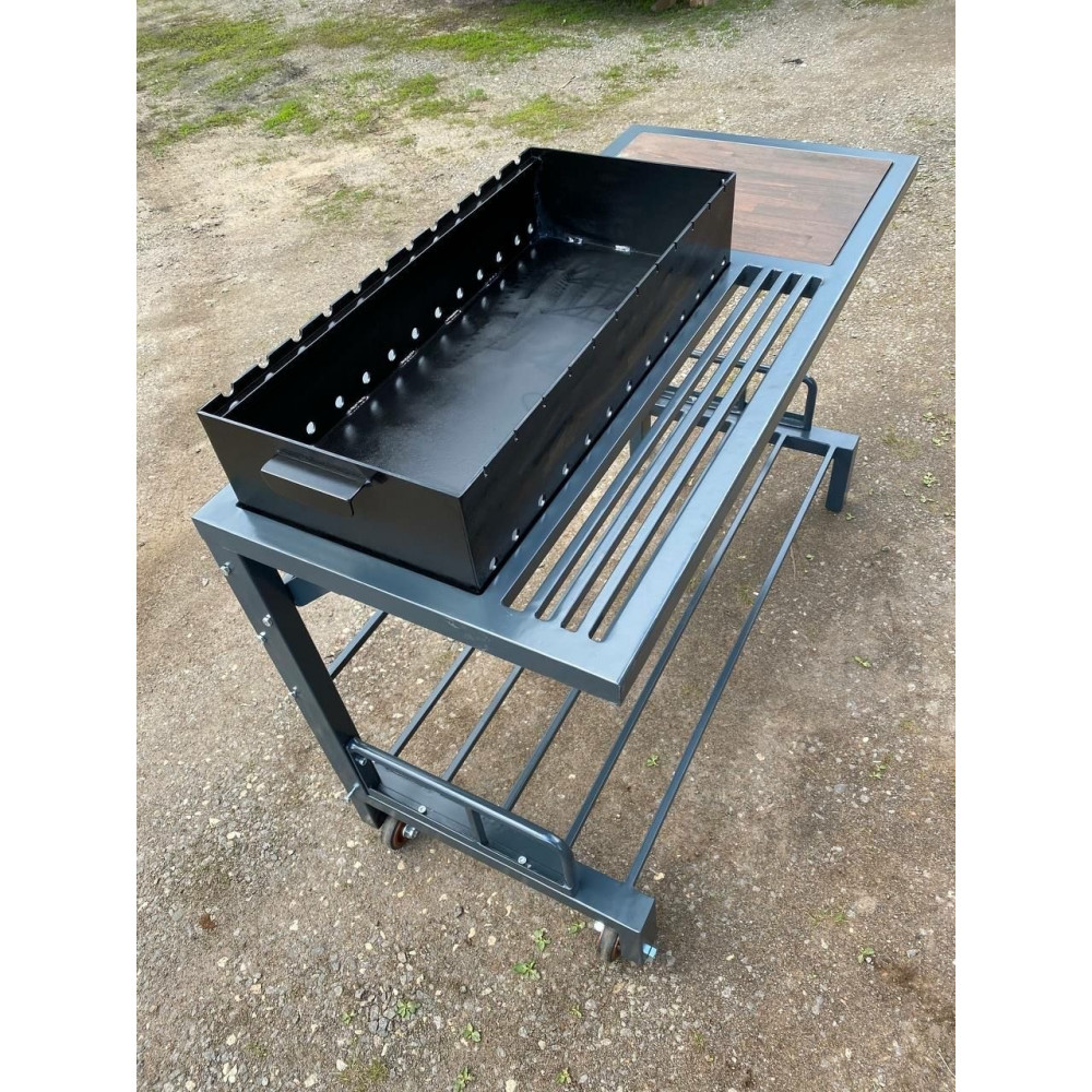 Мангал Лофт 4 мм на 12 шампурів (розбірний)