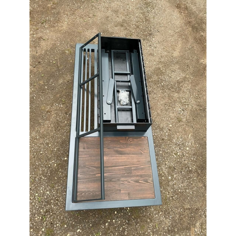 Мангал Лофт 4 мм на 12 шампурів (розбірний)