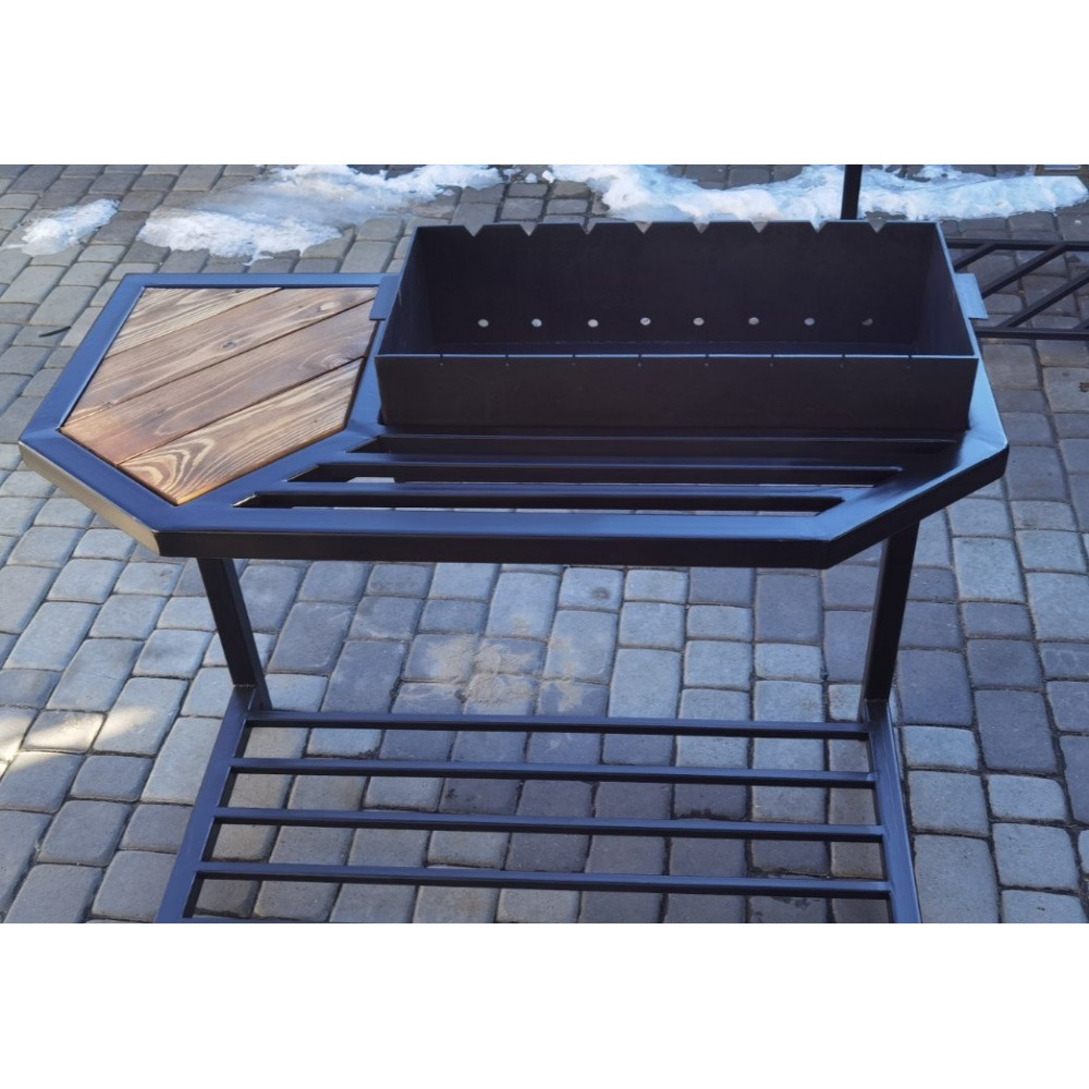 Мангал Лофт 4 мм на 8 шампурів