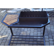 Мангал Лофт 4 мм на 8 шампурів