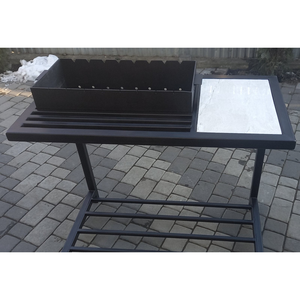 Мангал Лофт 4 мм на 8 шампурів