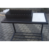 Мангал Лофт 4 мм на 8 шампуров