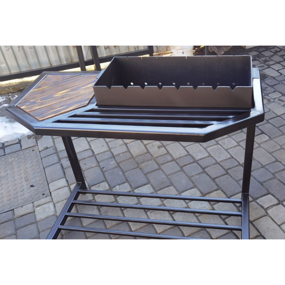 Мангал Лофт 4 мм на 8 шампурів