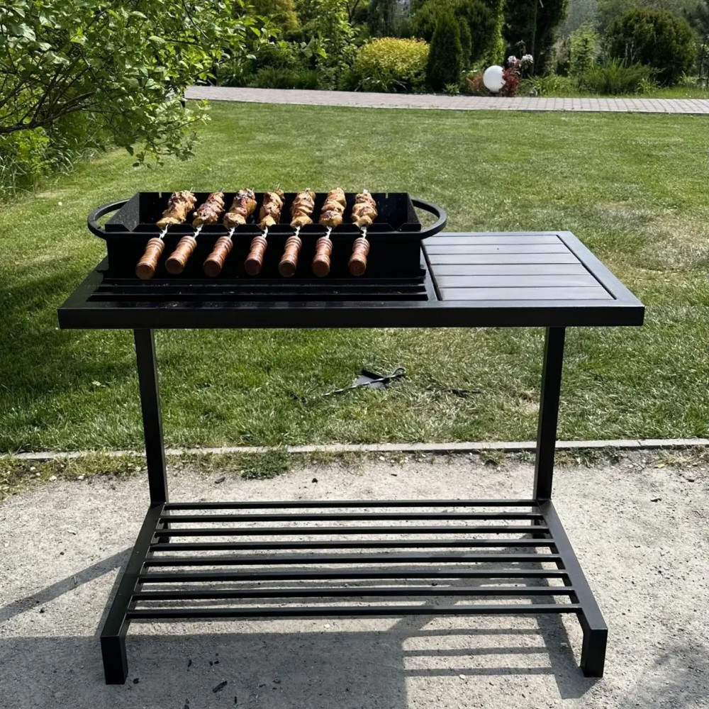 Мангал Лофт 4 мм на 9 шампурів