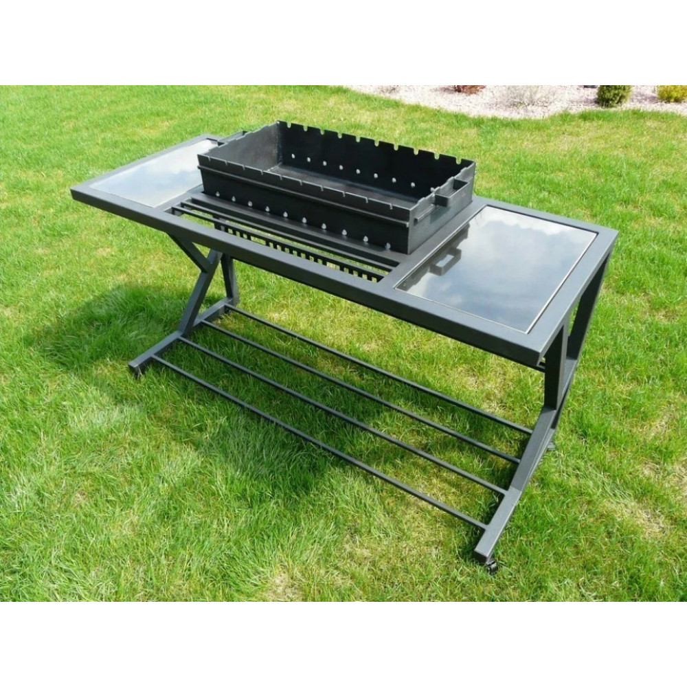 Мангал Лофт 5 мм на 10 шампурів