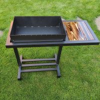 Мангал Лофт на 10 шампурів