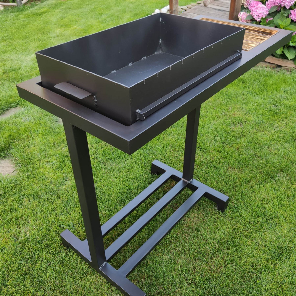 Мангал Лофт на 10 шампурів