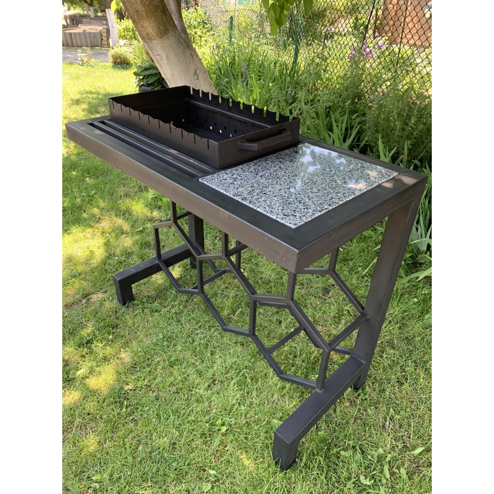 Мангал Лофт на 10 шампурів