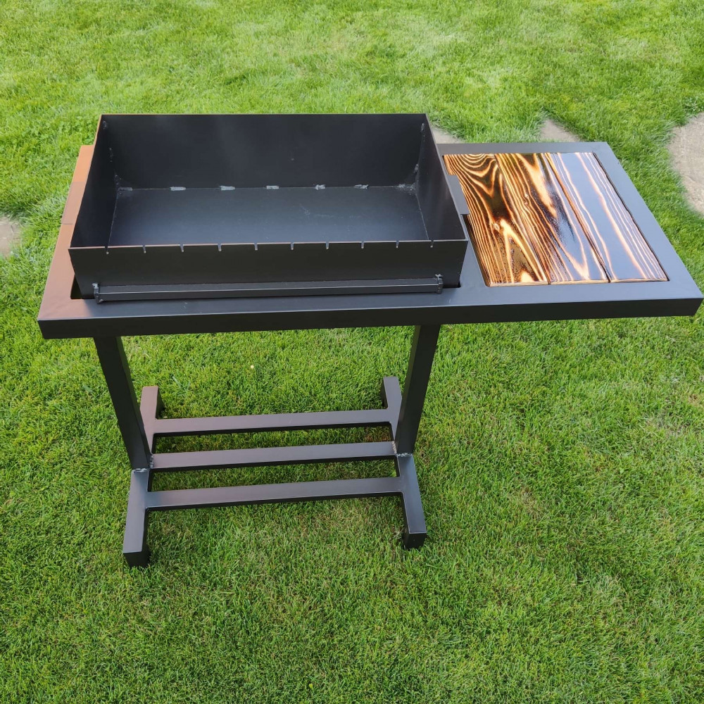 Мангал Лофт на 10 шампурів