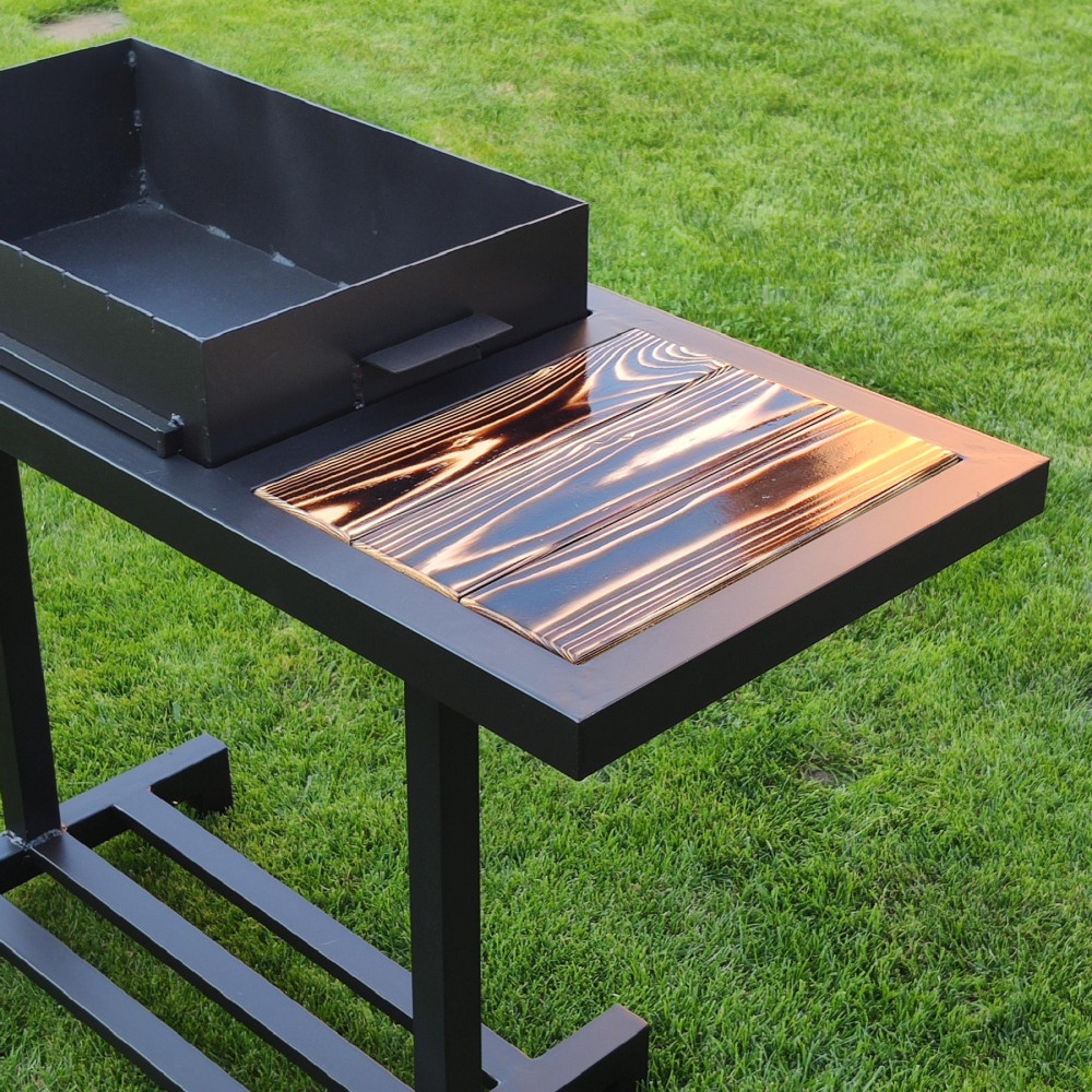 Мангал Лофт на 10 шампурів