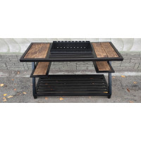 Мангал Лофт на 9 шампуров усиленный