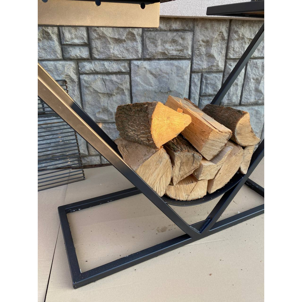 Мангал Лофт-барбекю 4 мм з решіткою-гриль