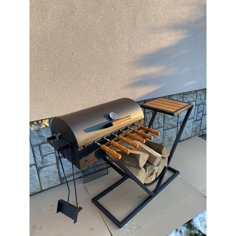 Мангал Лофт-барбекю 4 мм з решіткою-гриль