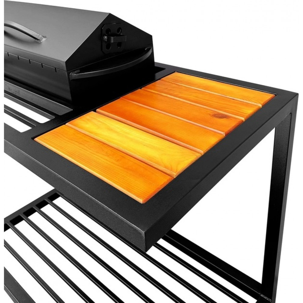 Мангал Лофт-барбекю 4 мм на 9 шампурів