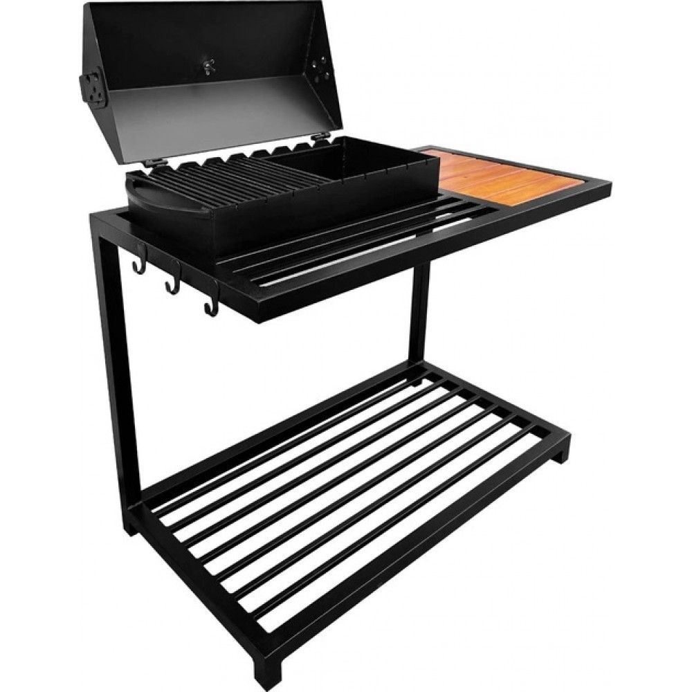 Мангал Лофт-барбекю 4 мм на 9 шампурів