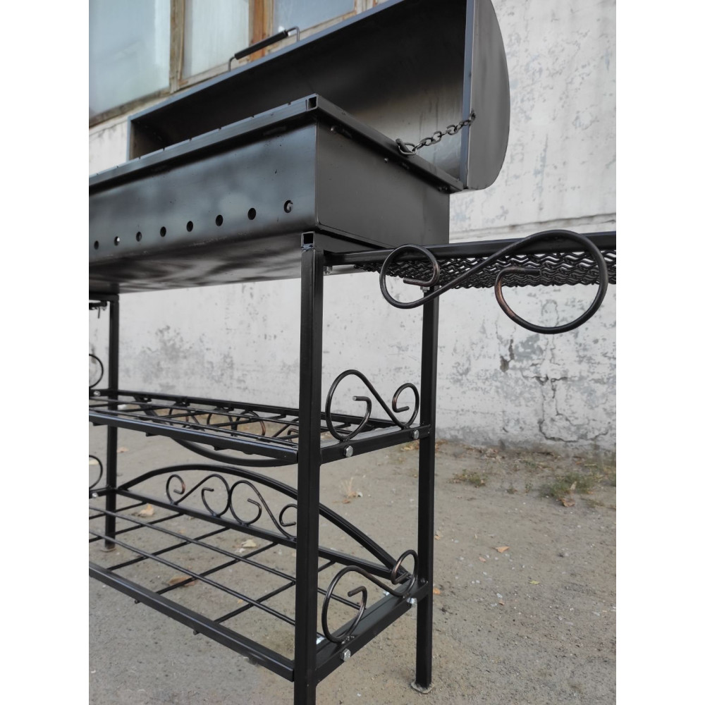 Мангал гриль 5 мм на 16 шампурів + ПОДАРУНОК