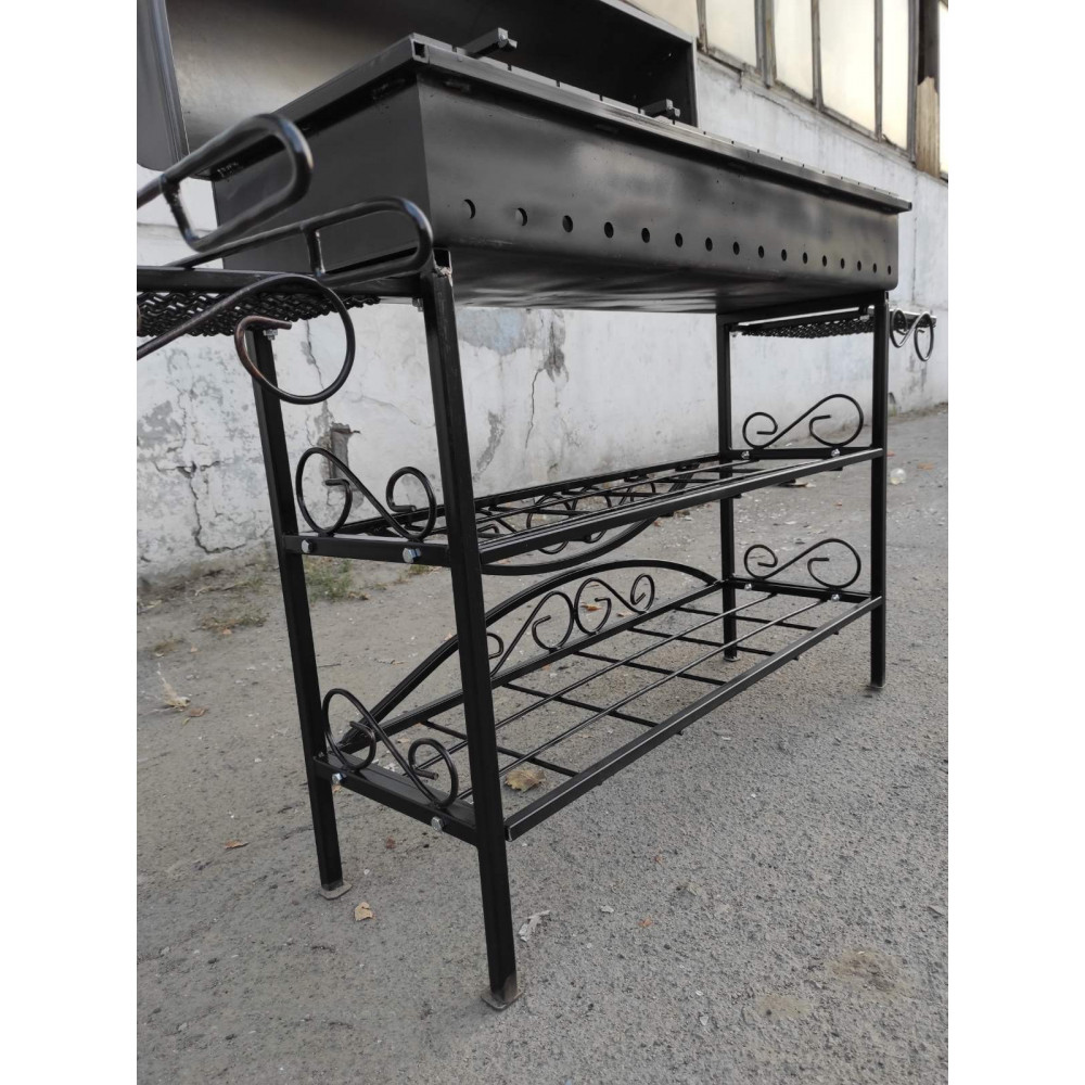 Мангал гриль 5 мм на 16 шампурів + ПОДАРУНОК