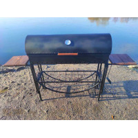 Мангал гриль разборной на 16 шампуров, 5 мм + ПОДАРОК