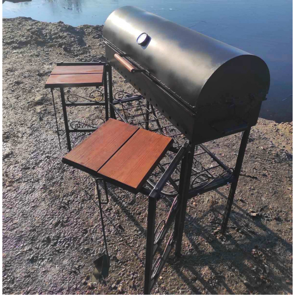 Мангал гриль розбіриний на 16 шампурів, 5 мм + ПОДАРУНОК