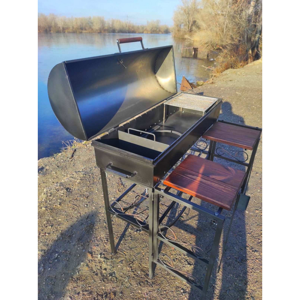 Мангал гриль розбіриний на 16 шампурів, 5 мм + ПОДАРУНОК