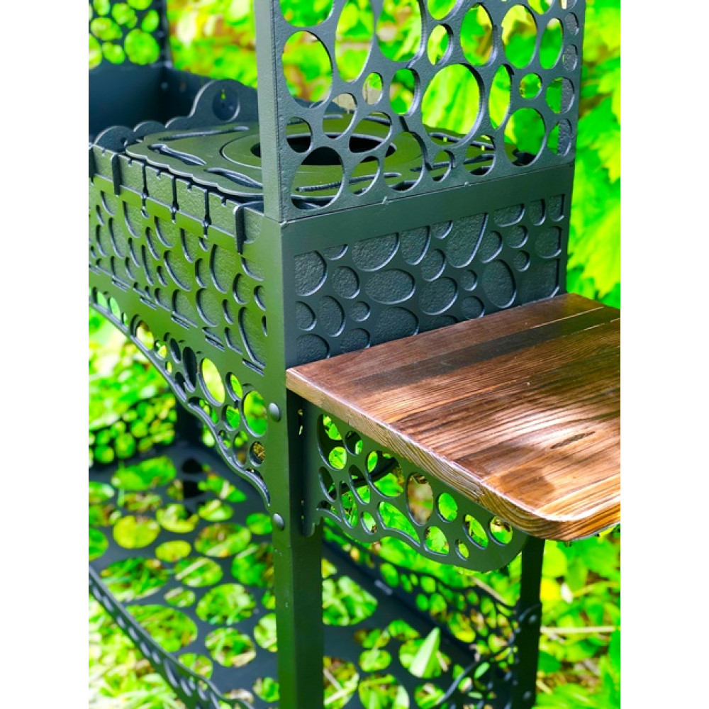 Мангал з дахом PRESTIGIOUS на 13 шампурів