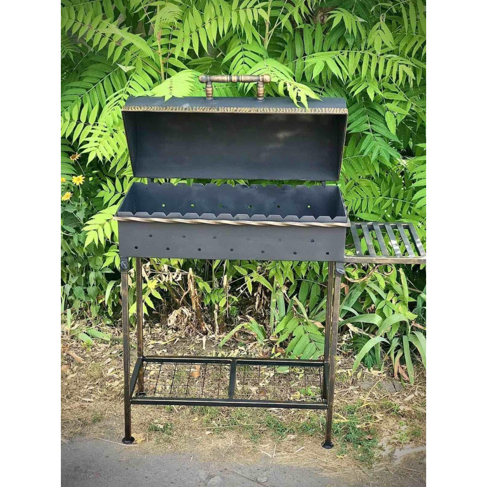 Мангал з кришкою на 13 шампурів