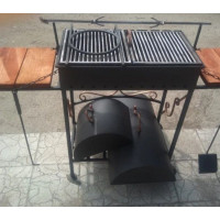 Мангал с вертелом + ПОДАРОК