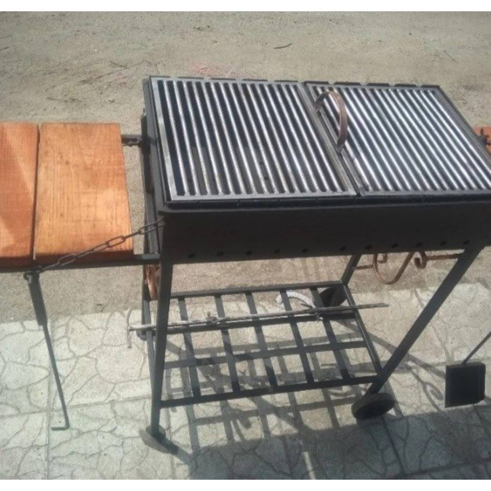 Мангал з рожном + ПОДАРУНОК