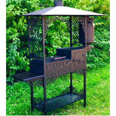 Мангал коптильня з пічкою під казан Quantum 3 в 1 