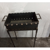 Мангал на 9 шампуров, 3 мм