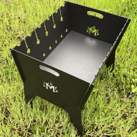 Мангал розбірний 2 мм на 6 шампурів