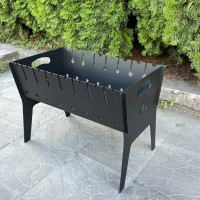 Мангал разборной 3 мм 8 шампуров