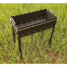 Мангал розбірний 3 мм на 8 шампурів посилений