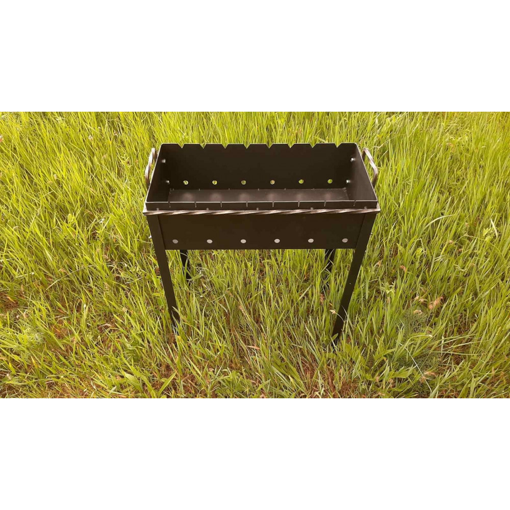 Мангал розбірний 3 мм на 8 шампурів посилений