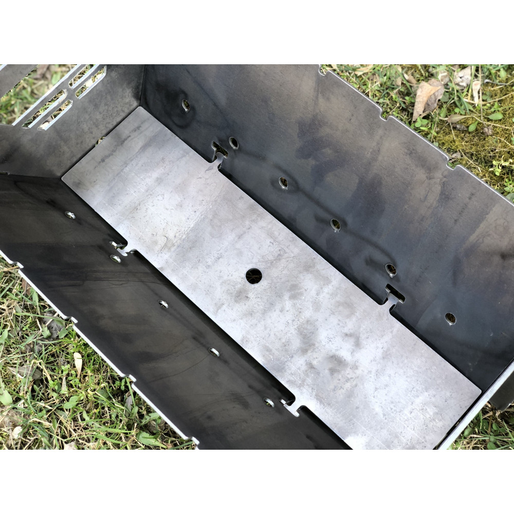 Мангал розбірний 3 мм на 6 шампурів