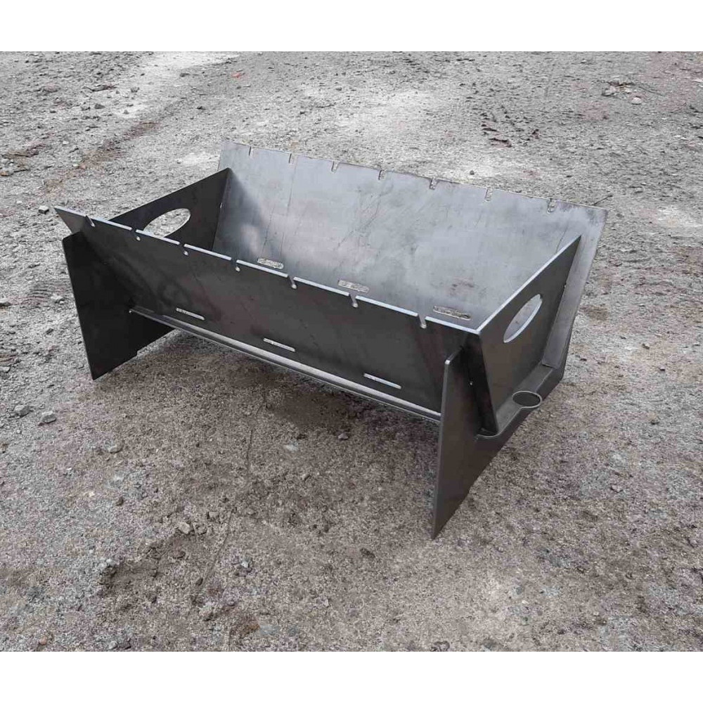 Розбірний портативний мангал MINI на 7 шампурів 