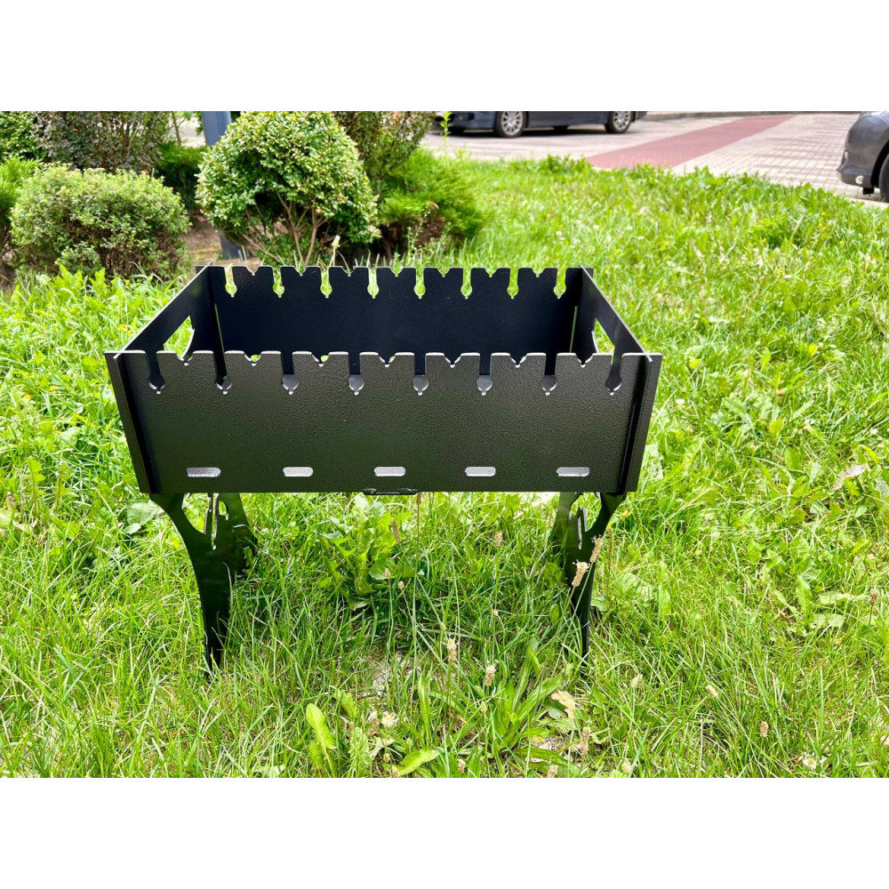 Мангал розбірний 3 мм на 8 шампурів