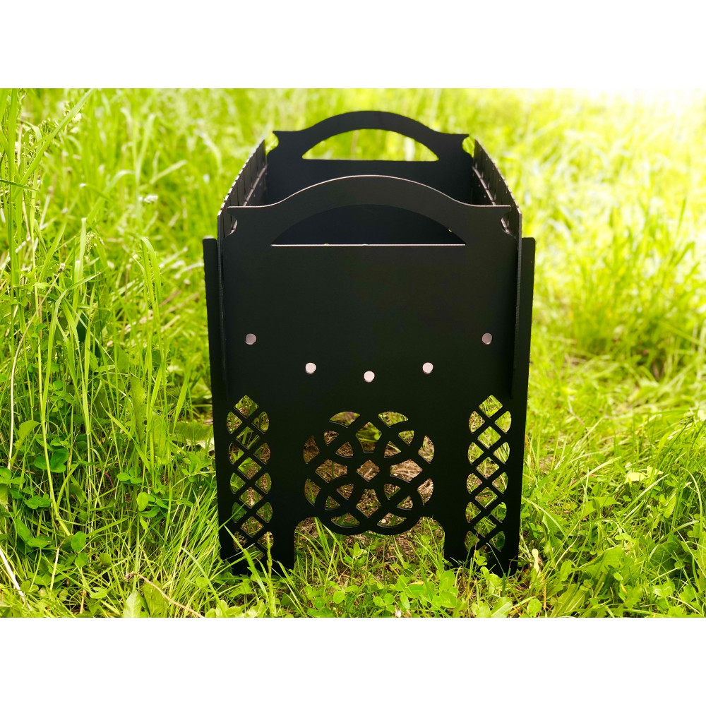 Мангал розбірний 3 мм FUN на 7 шампурів