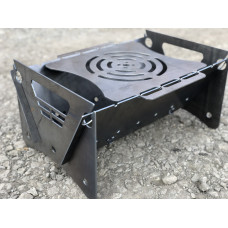 Мангал розбірний 3 мм на 6 шампурів з підставкою під казан