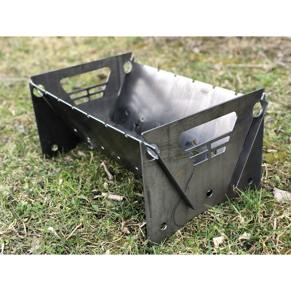 Мангал розбірний 3 мм на 6 шампурів