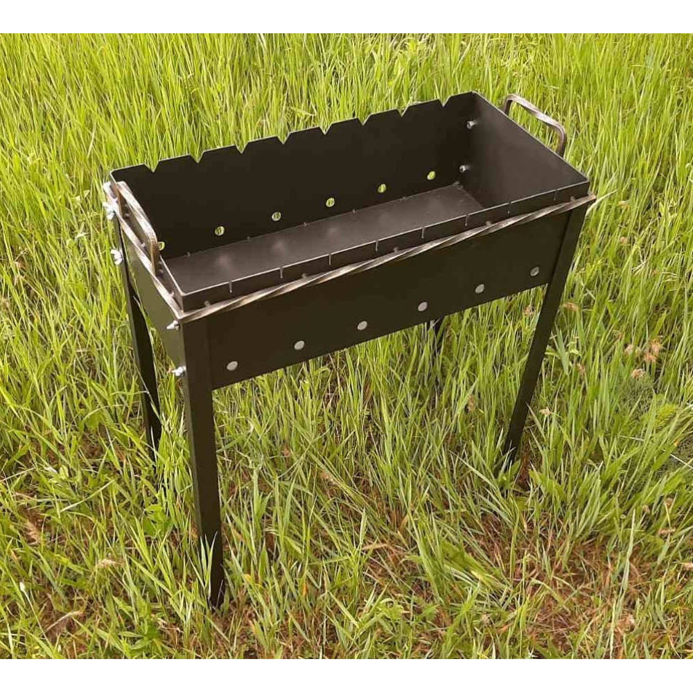 Мангал розбірний 3 мм на 8 шампурів посилений