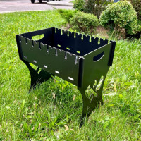 Мангал розбірний 3 мм на 8 шампурів