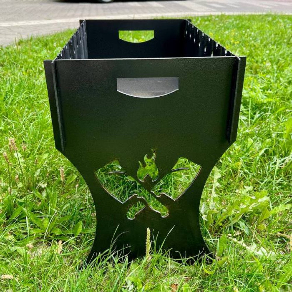 Мангал розбірний 3 мм на 8 шампурів