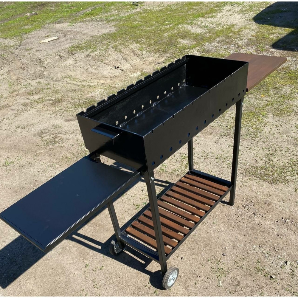 Мангал розбірний 4 мм на 12 шампурів 