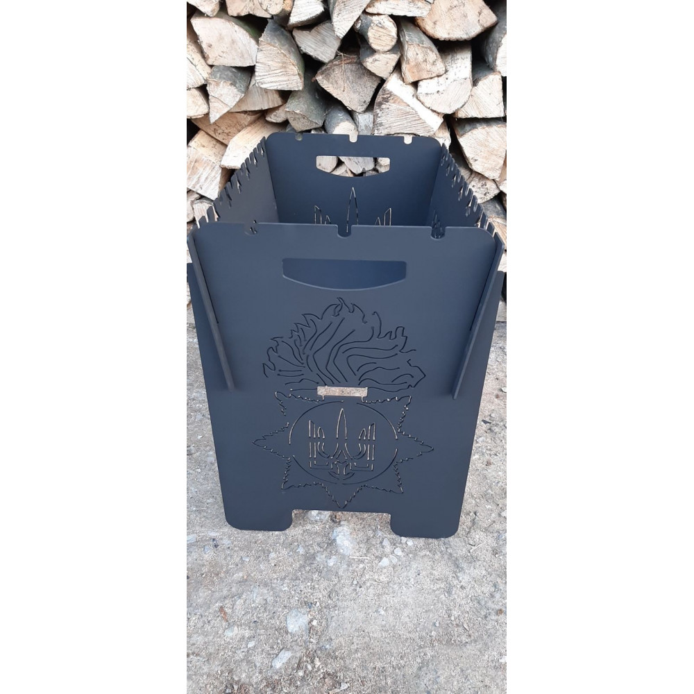 Мангал розкладний 3 мм на 6 шампурів